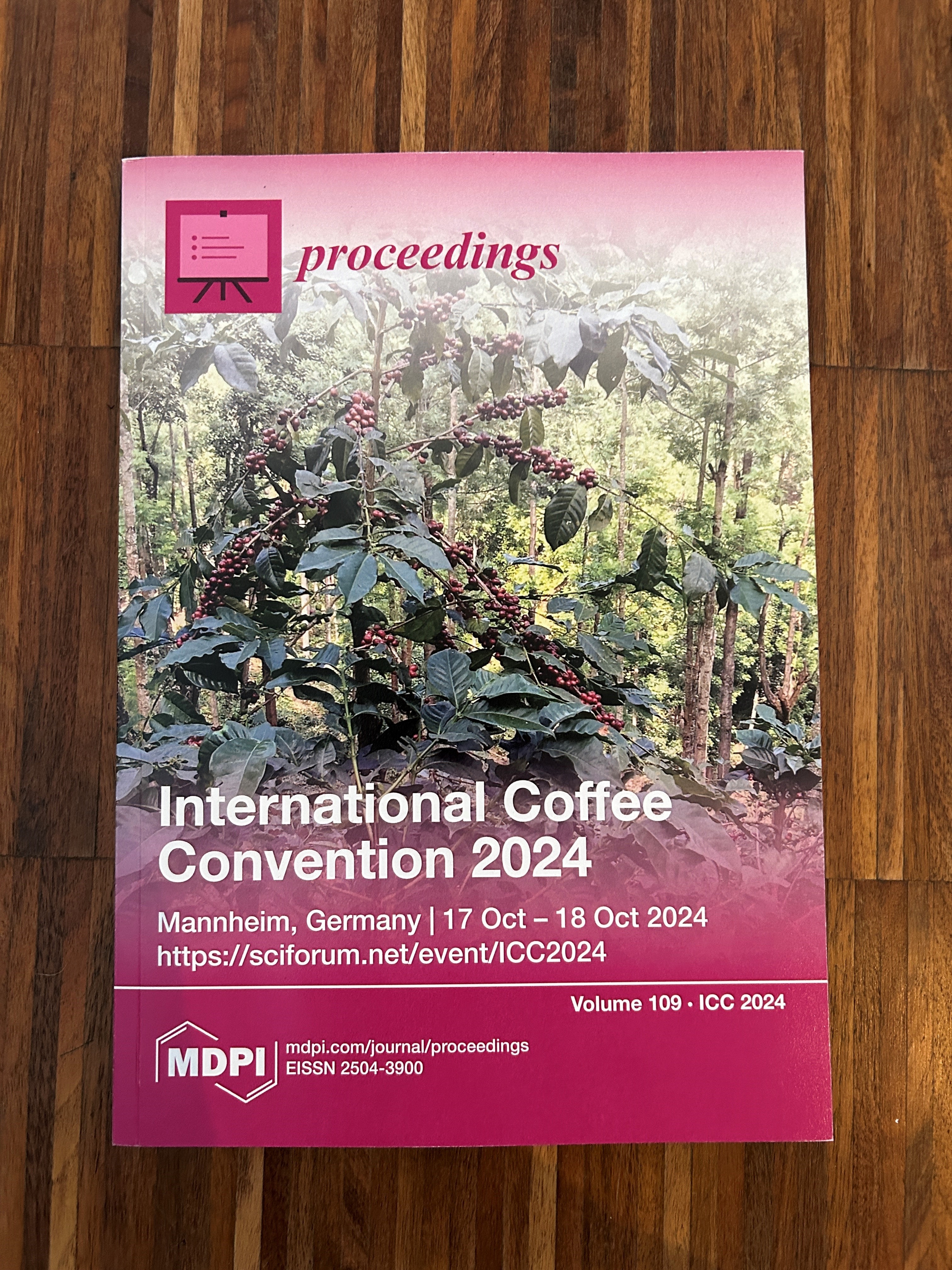 International Coffee Convention 2024 Proceedings Volume 109